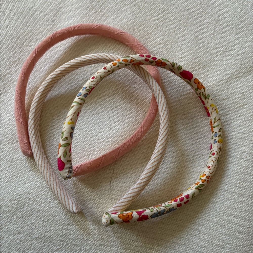 Floral and Pink Headbands Set
